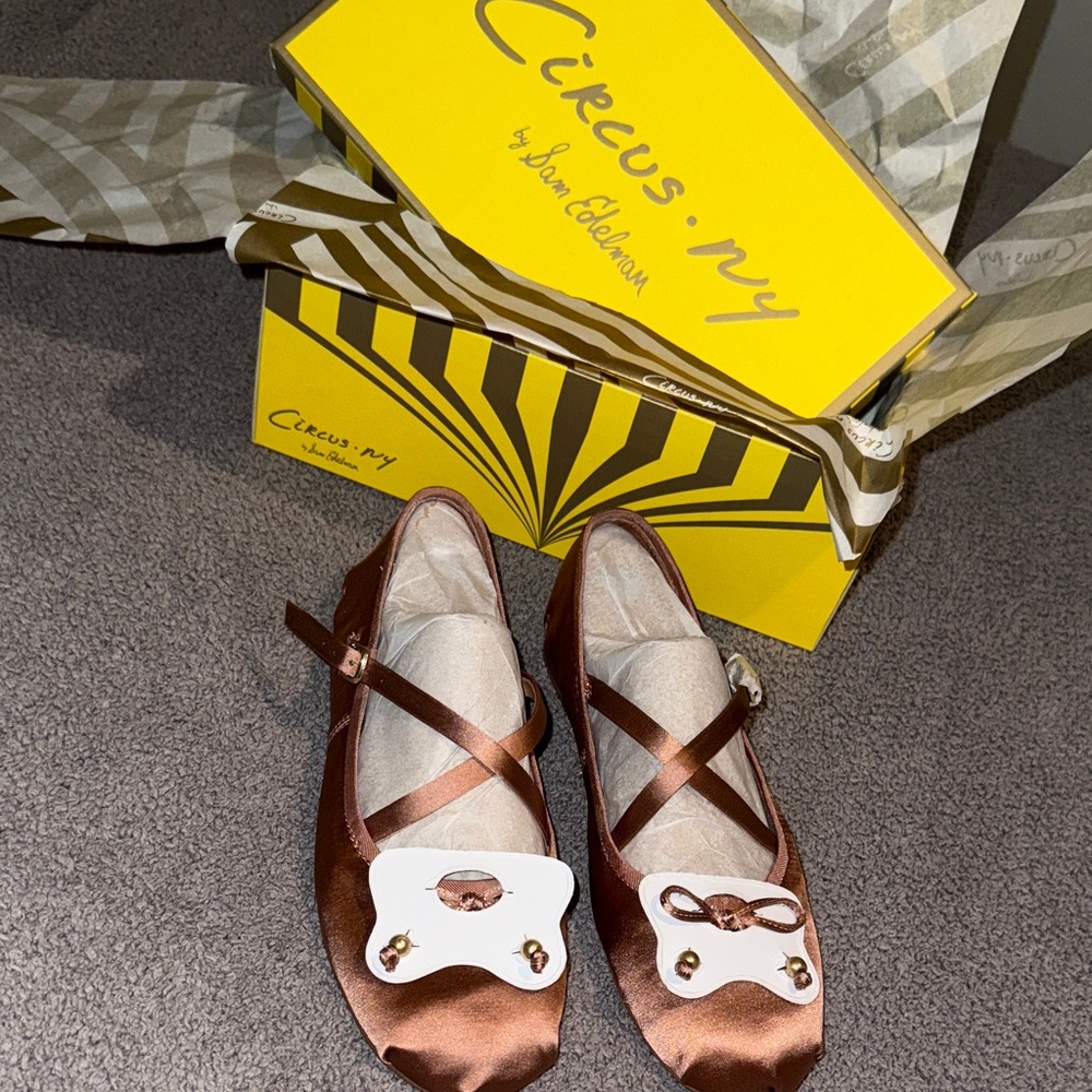 Circus by Sam Edelman Bronze Ballet Flats